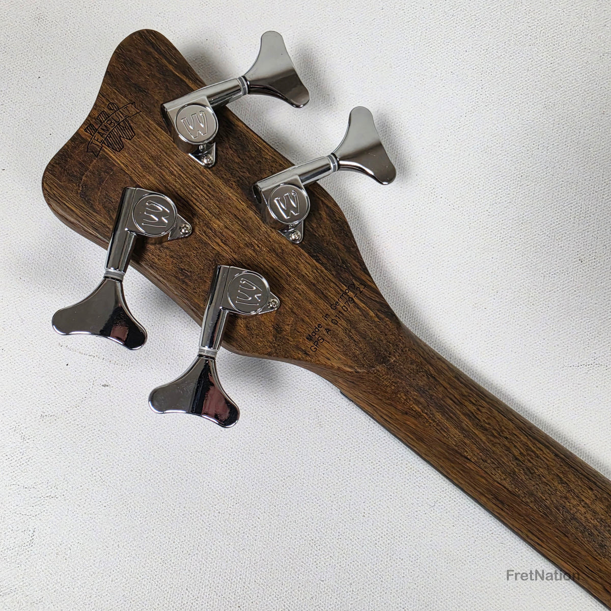 Warwick Warwick Teambuilt GPS Thumb BO 4-String Nirvana Black - 8.66lbs #011079-23 - GPS1224 03AA OVA FR