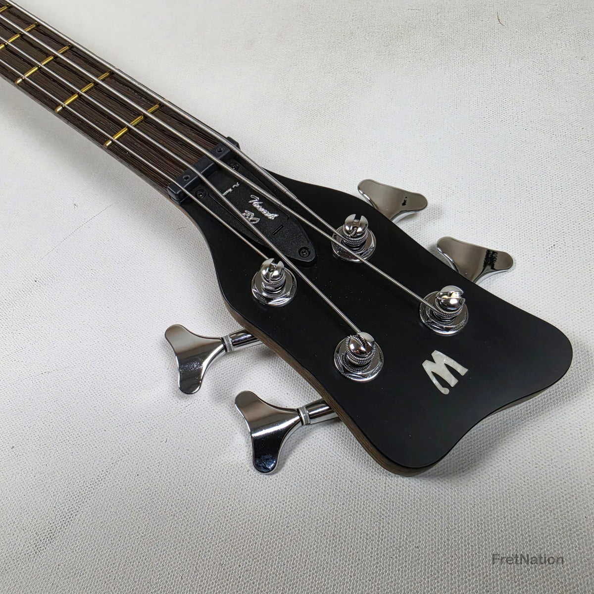 Warwick Warwick Teambuilt GPS Thumb BO 4-String Nirvana Black - 8.66lbs #011079-23 - GPS1224 03AA OVA FR