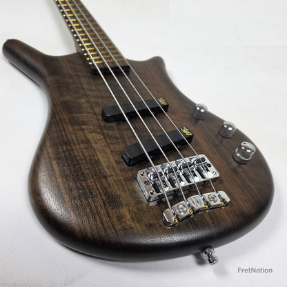 Warwick Warwick Teambuilt GPS Thumb BO 4-String Nirvana Black - 8.66lbs #011079-23 - GPS1224 03AA OVA FR