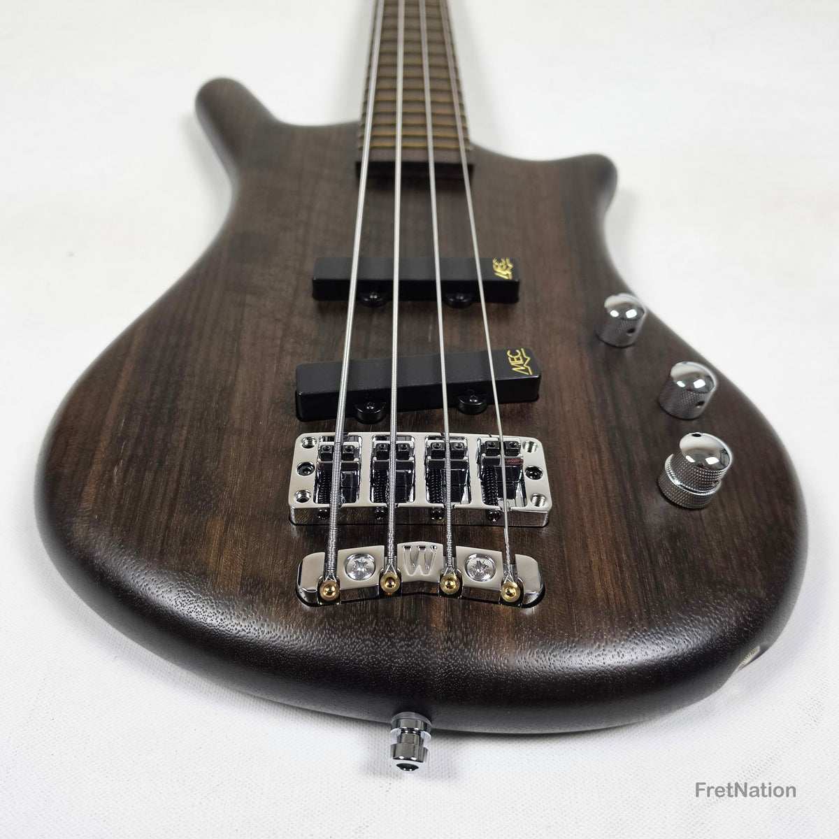 Warwick Warwick Teambuilt GPS Thumb BO 4-String Nirvana Black - 8.66lbs #011079-23 - GPS1224 03AA OVA FR