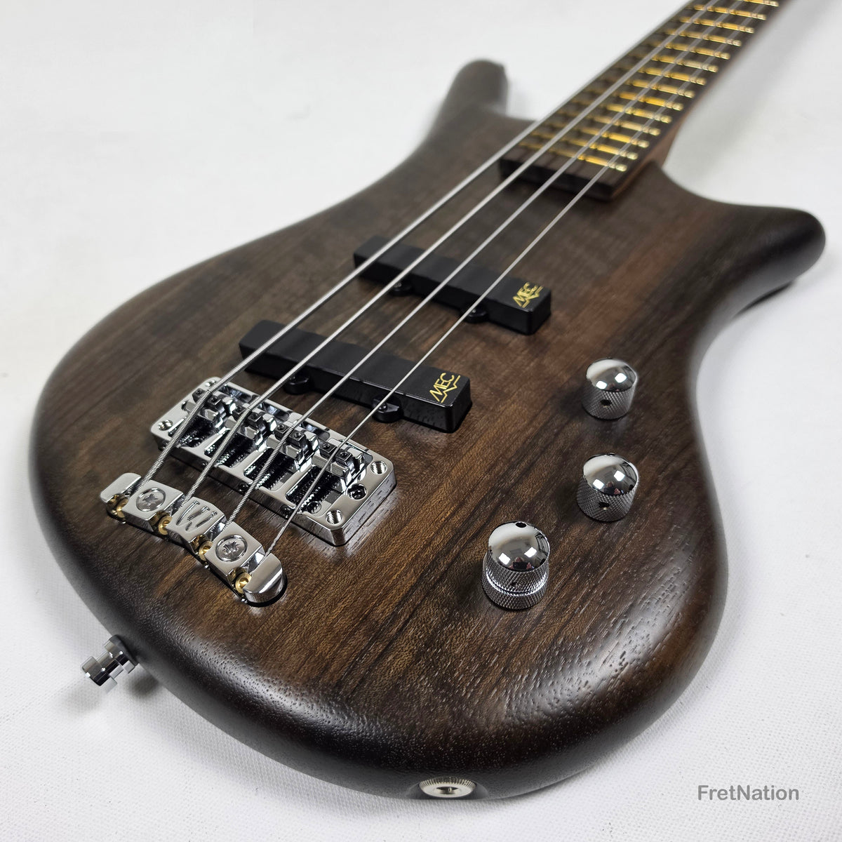 Warwick Warwick Teambuilt GPS Thumb BO 4-String Nirvana Black - 8.66lbs #011079-23 - GPS1224 03AA OVA FR