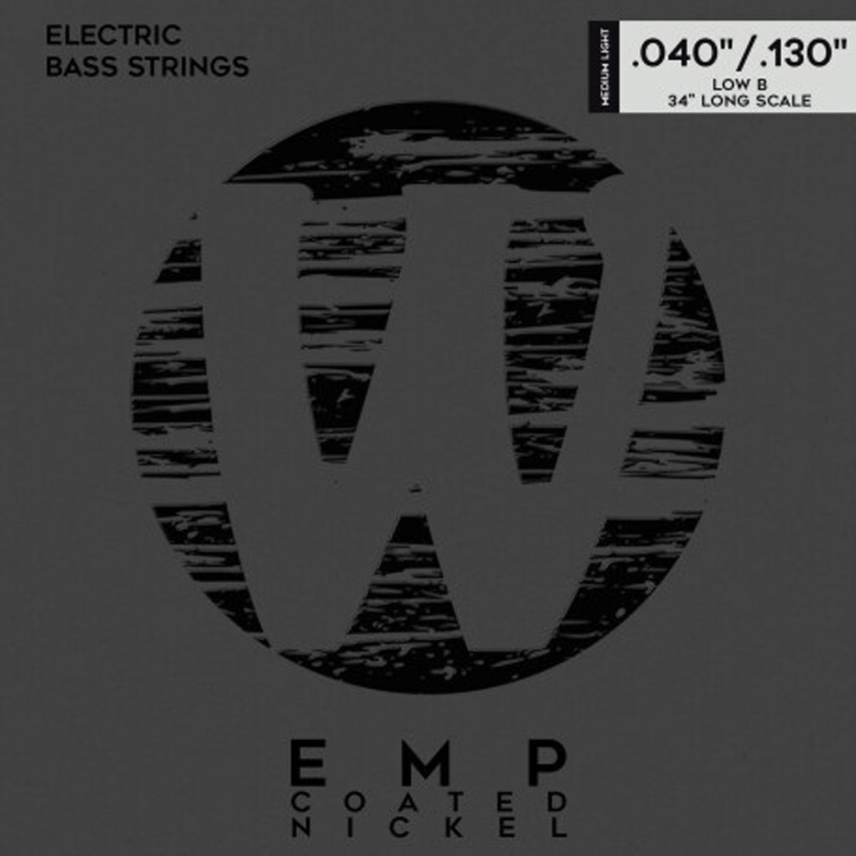 Warwick Warwick EMP Coated Nickel-Plated Steel 5-String Electric Bass String Set - 40-130 Medium Light 38300 ML 5B 040/130N