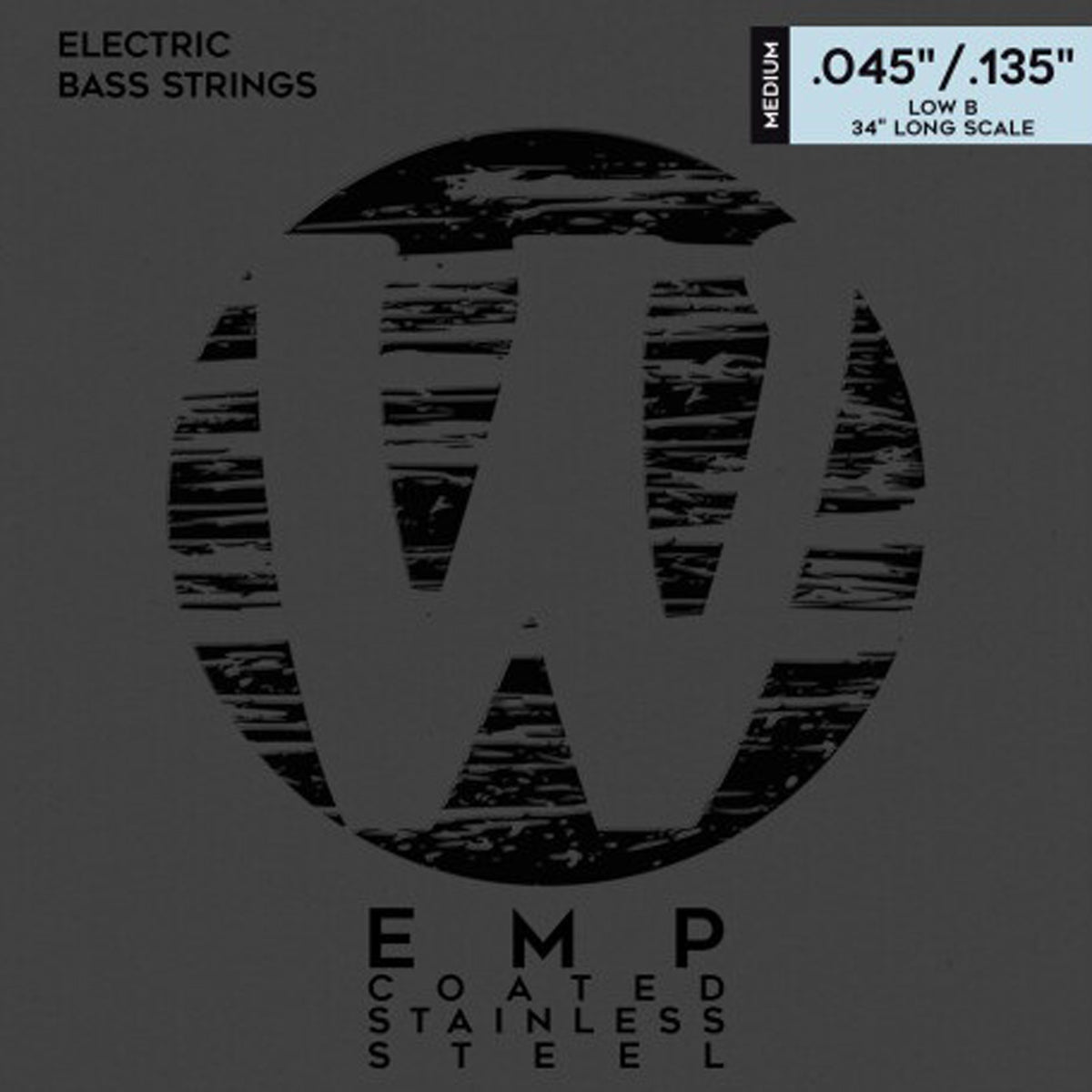 Warwick Warwick EMP Coated Stainless Steel 5-String Electric Bass String Set - 45-135 Medium 38301 M 5B 045/135S