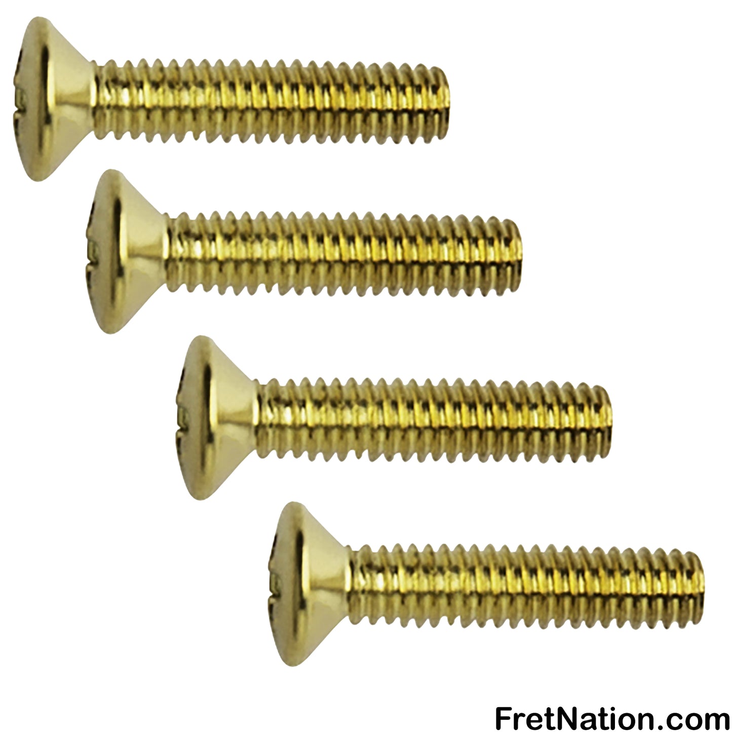 Warwick Framus & Warwick - Countersunk Screw for Wooden Electronics Compartment Covers - Gold - SP 30757 G