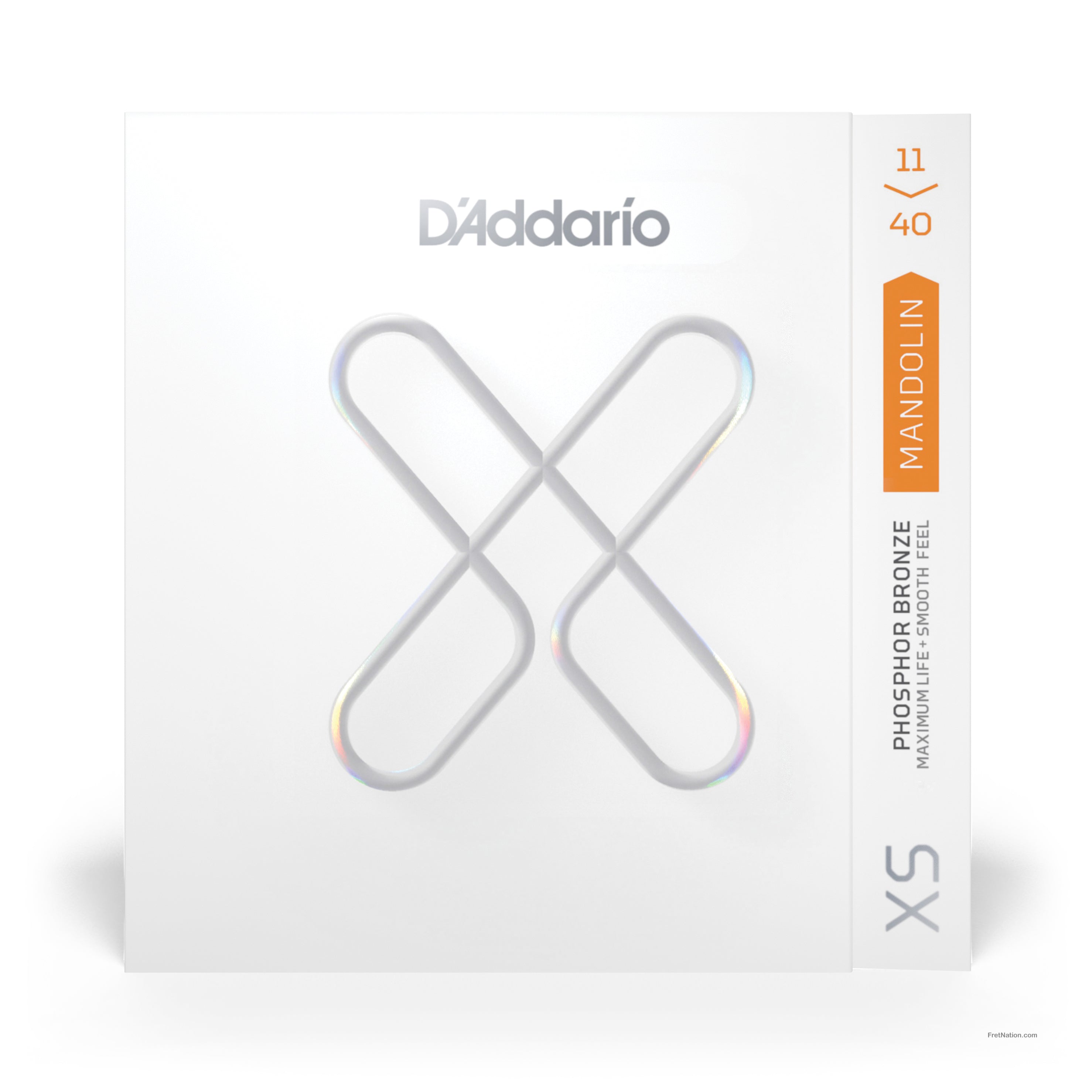 D'Addario D'Addario XS Coated Phosphor Bronze Mandolin String Set - 11-40 Medium XSM1140