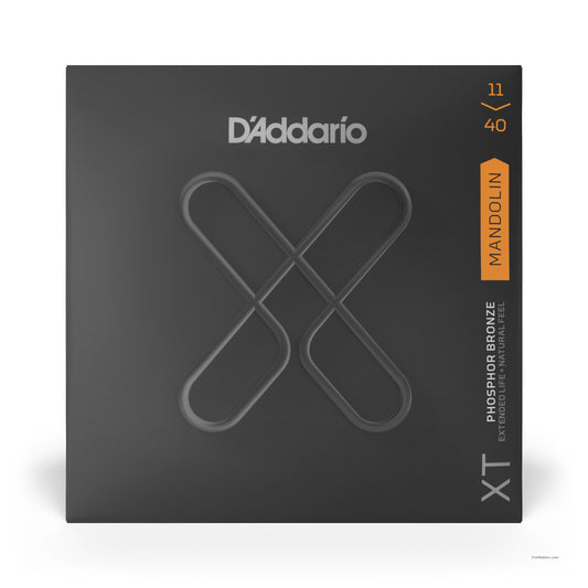 D'Addario D'Addario XT Coated Phosphor Bronze Mandolin String Set - 11-40 Medium XTM1140